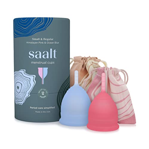 Copo Menstrual SAALT – Conjunto 2 unidades