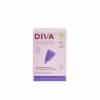 DivaCup Copas Menstruales Modelo 1. 100% Silicona de Grado Médico, Libre de BPA. Alternativa Segura y Sin Fugas a Las Compresas y Tampones